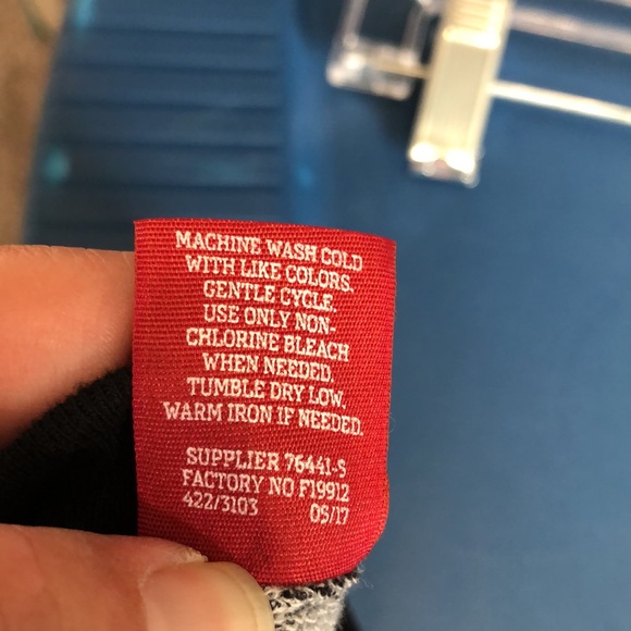 Arizonia Jean sweatshirt Boys L Large 14/16 two tone gray long sleeve pullover - Picture 7 of 7